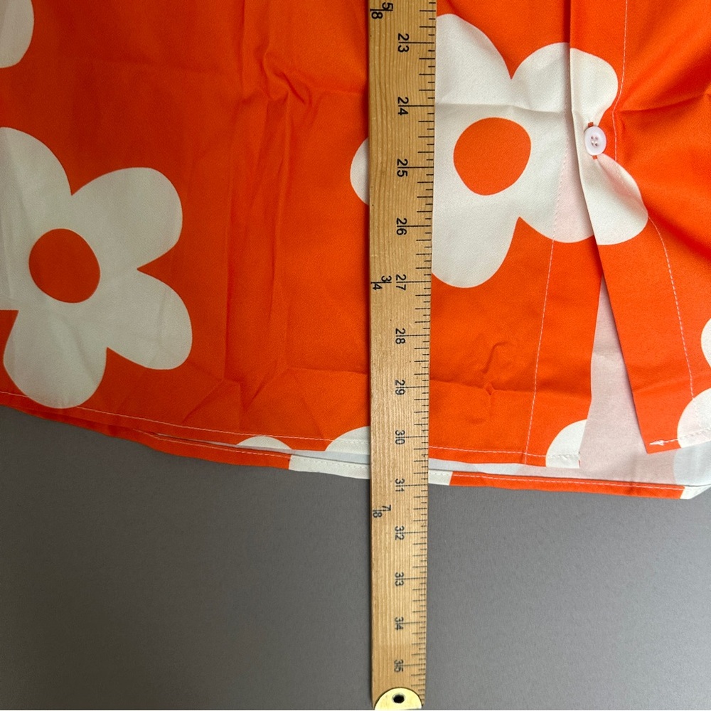 Hardaddy Hawaiian‎ Bowling Shirt Button Up  L Flower Colorful Travel  Beach NWT - Picture 7 of 12